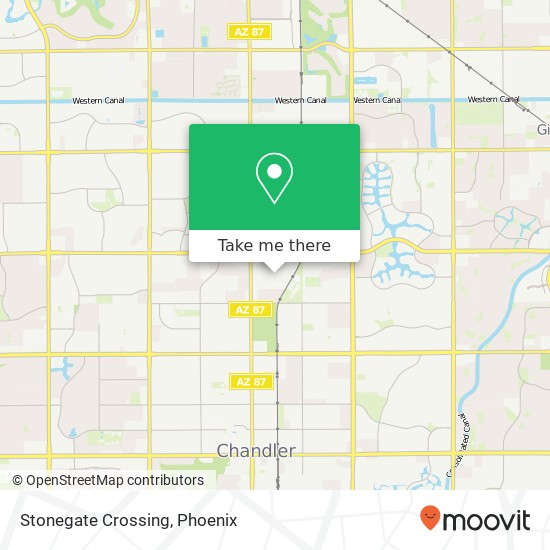 Stonegate Crossing map