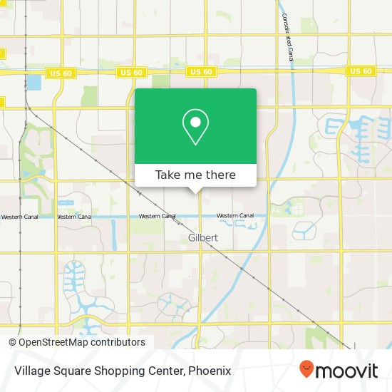 Village Square Shopping Center map