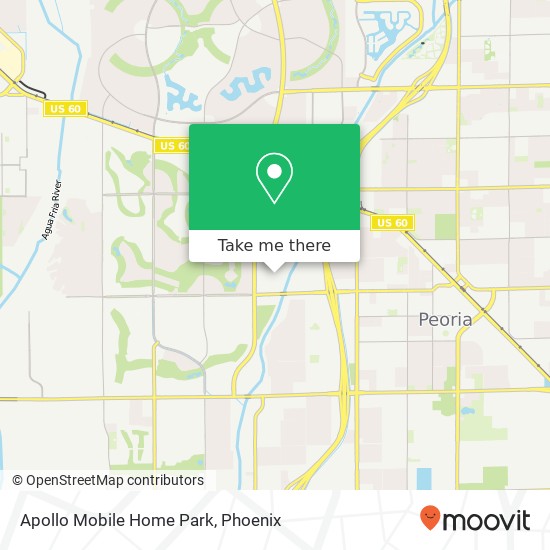 Apollo Mobile Home Park map