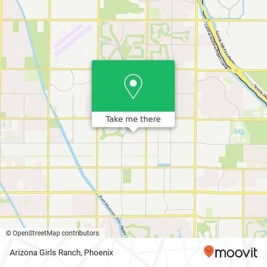 Mapa de Arizona Girls Ranch