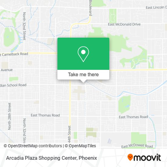 Arcadia Plaza Shopping Center map