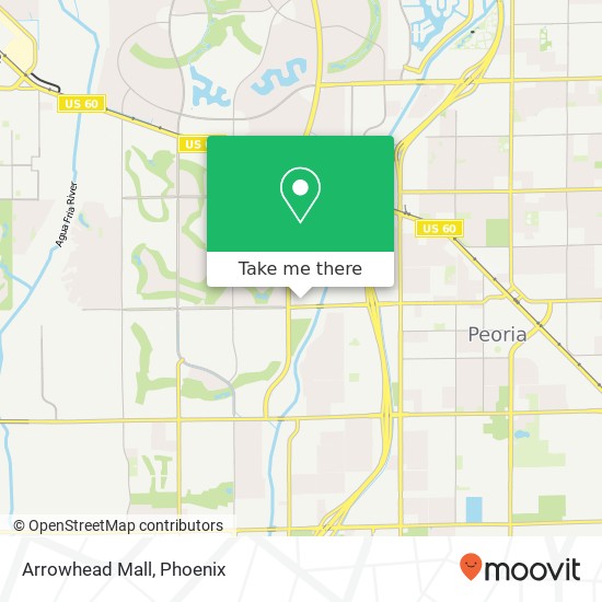 Arrowhead Mall map