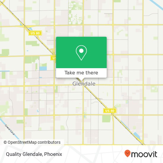 Quality Glendale map