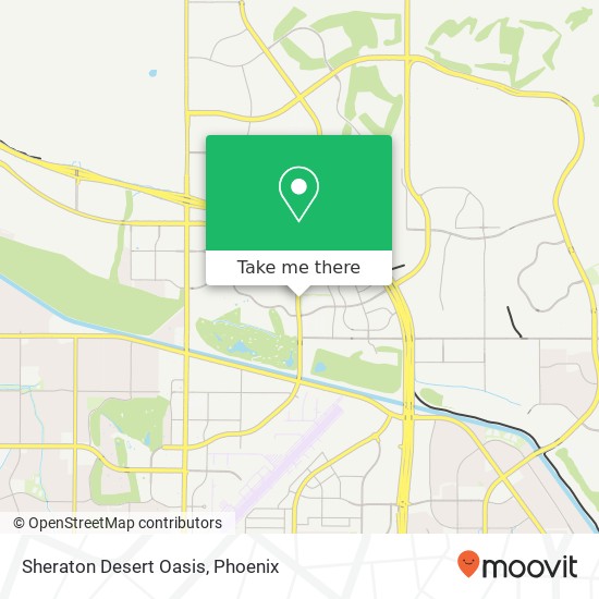 Mapa de Sheraton Desert Oasis
