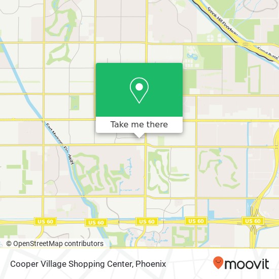 Cooper Village Shopping Center map