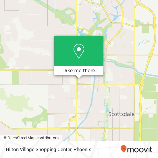 Hilton Village Shopping Center map