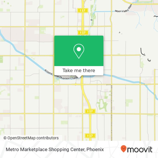 Metro Marketplace Shopping Center map