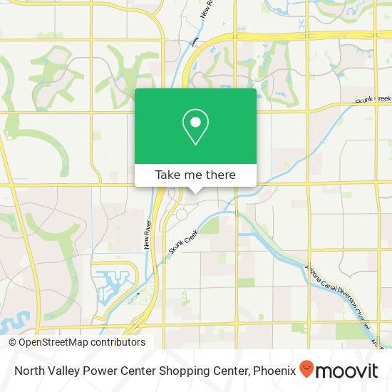 Mapa de North Valley Power Center Shopping Center