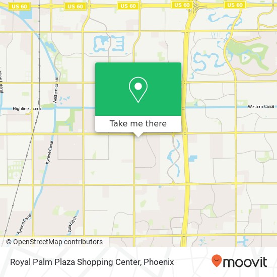 Royal Palm Plaza Shopping Center map