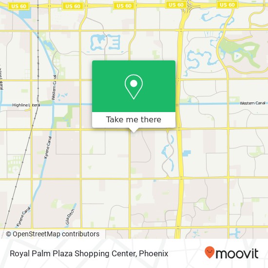 Mapa de Royal Palm Plaza Shopping Center