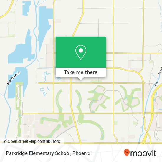 Parkridge Elementary School map