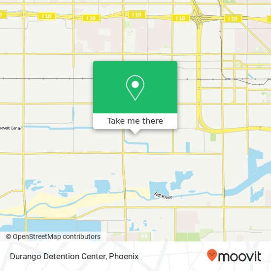 Durango Detention Center map