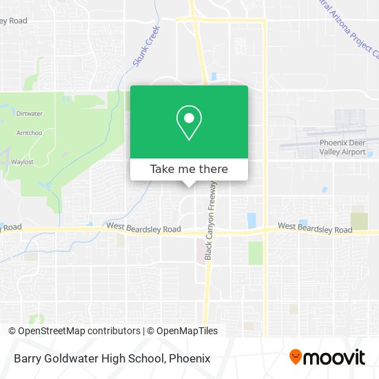 Barry Goldwater High School map