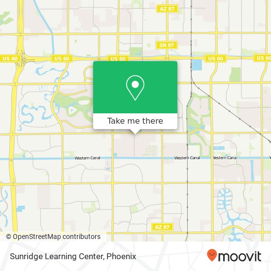 Sunridge Learning Center map