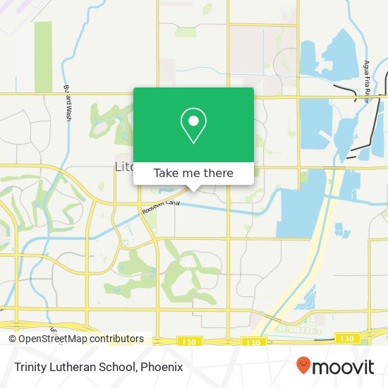 Trinity Lutheran School map