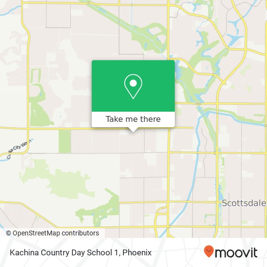 Kachina Country Day School 1 map