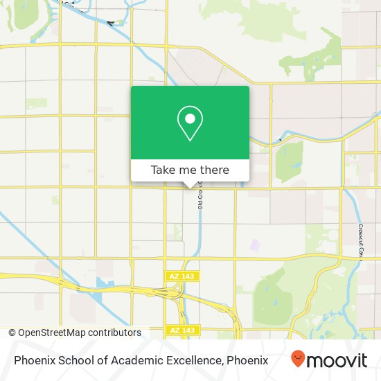 Mapa de Phoenix School of Academic Excellence