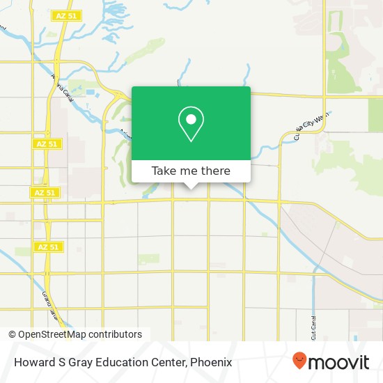 Howard S Gray Education Center map