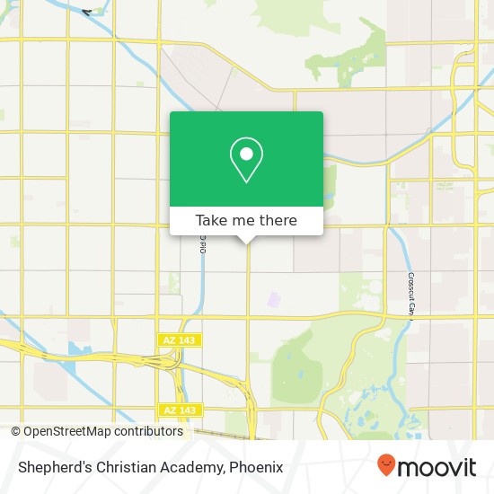 Shepherd's Christian Academy map