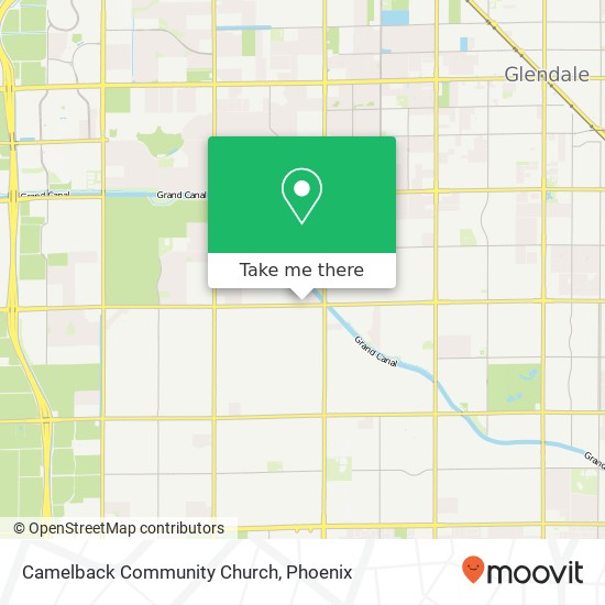 Mapa de Camelback Community Church