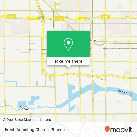 Fresh Anointing Church map