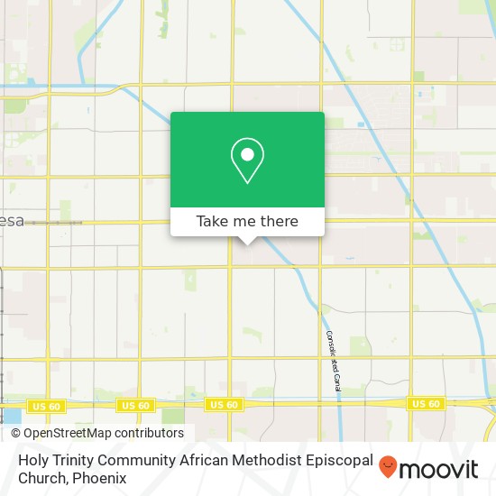 Holy Trinity Community African Methodist Episcopal Church map