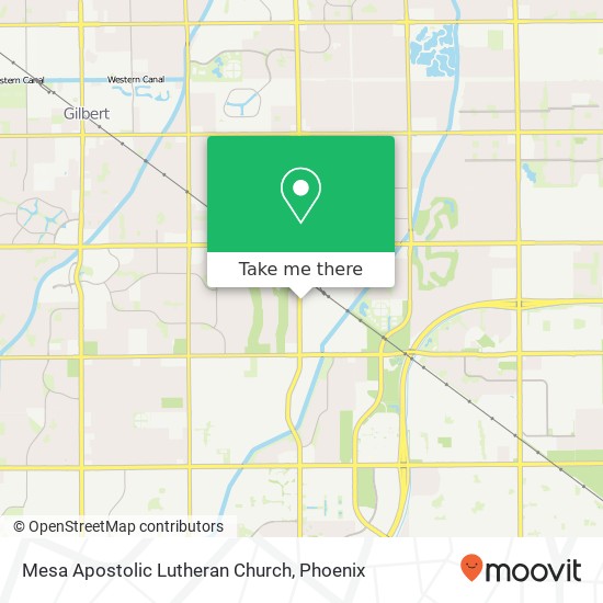 Mesa Apostolic Lutheran Church map