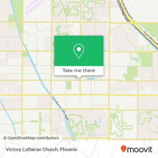 Victory Lutheran Church map