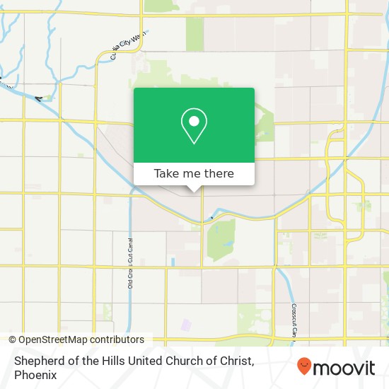 Mapa de Shepherd of the Hills United Church of Christ