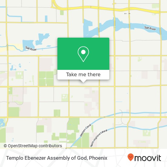 Mapa de Templo Ebenezer Assembly of God