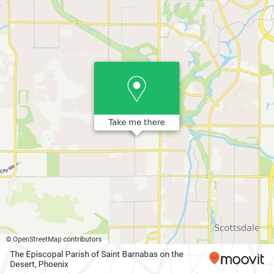 The Episcopal Parish of Saint Barnabas on the Desert map