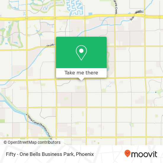 Mapa de Fifty - One Bells Business Park