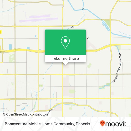 Mapa de Bonaventure Mobile Home Community