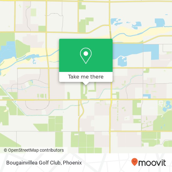 Bougainvillea Golf Club map