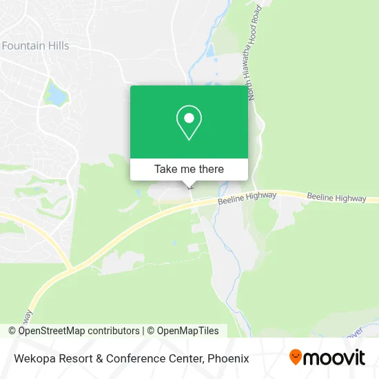 Wekopa Resort & Conference Center map