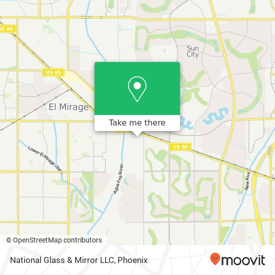 National Glass & Mirror LLC map