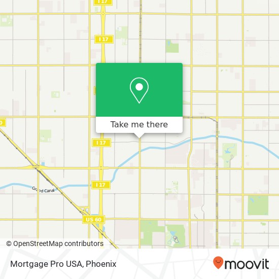 Mortgage Pro USA map