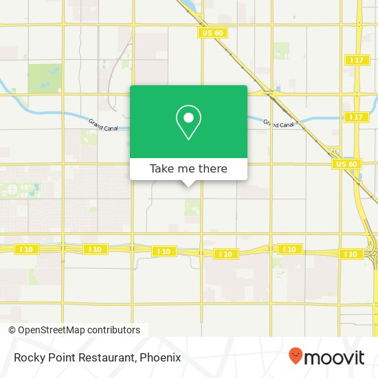 Rocky Point Restaurant map