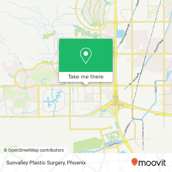 Sunvalley Plastic Surgery map