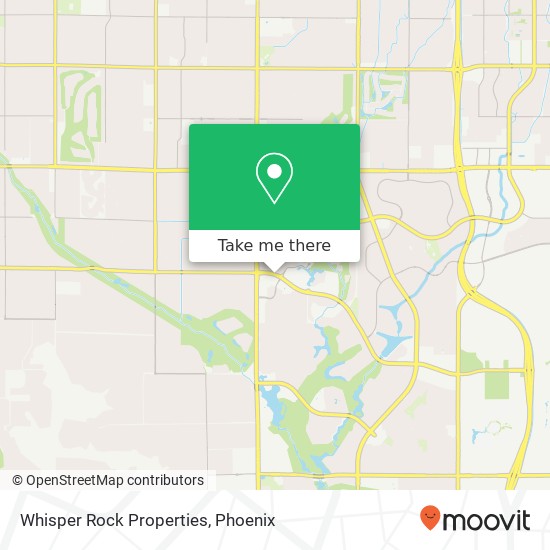 Whisper Rock Properties map