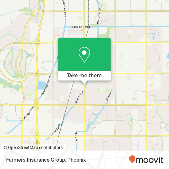 Farmers Insurance Group map