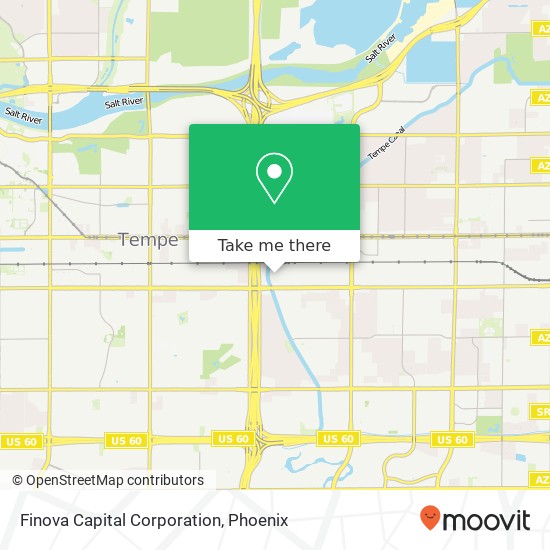 Finova Capital Corporation map