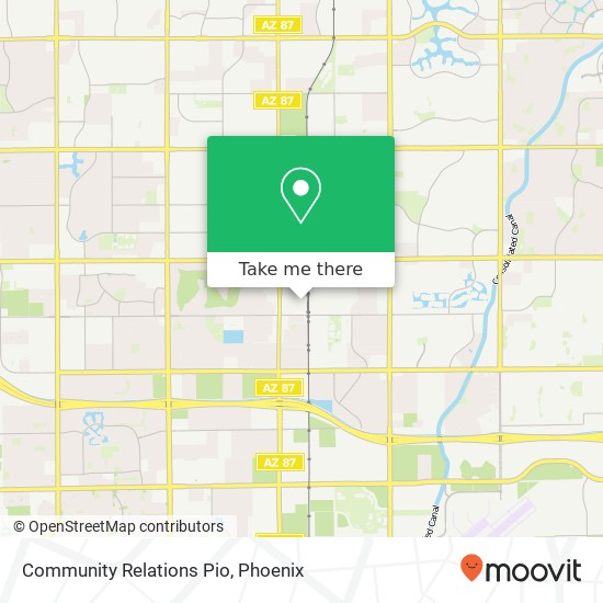 Community Relations Pio map