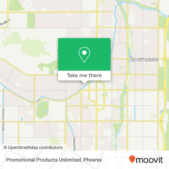 Promotional Products Unlimited map