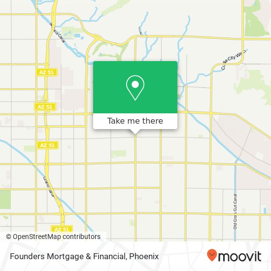 Mapa de Founders Mortgage & Financial