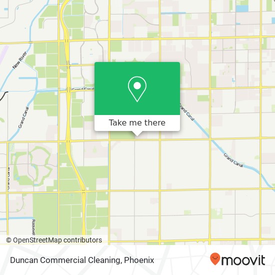 Duncan Commercial Cleaning map