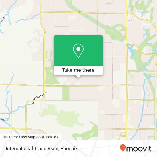 International Trade Assn map