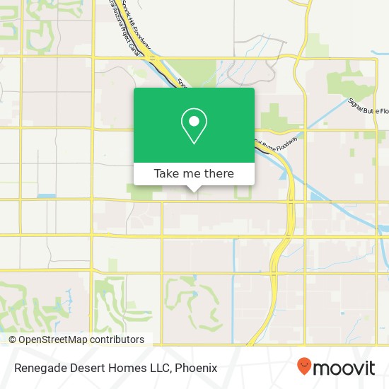 Mapa de Renegade Desert Homes LLC
