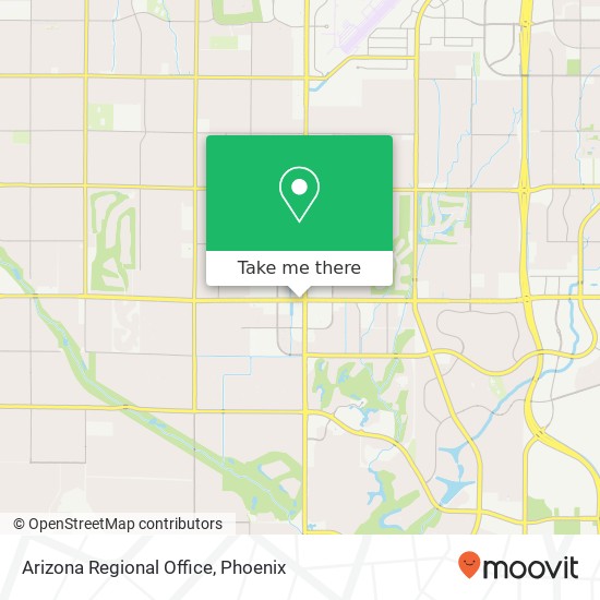 Mapa de Arizona Regional Office