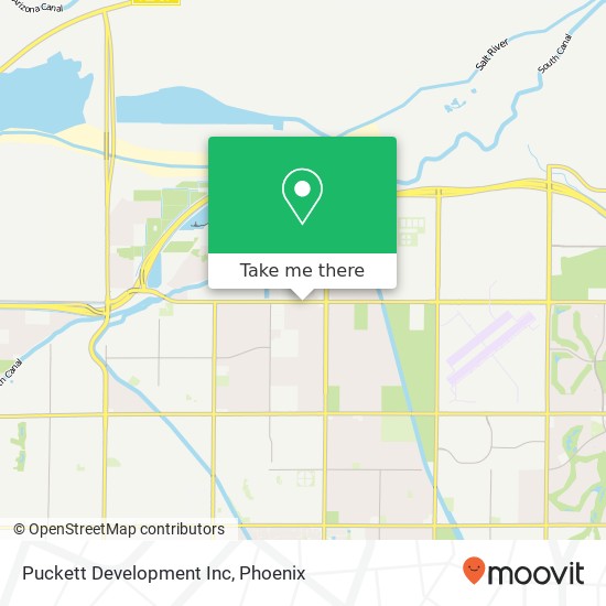 Puckett Development Inc map